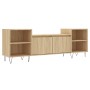 TV-Möbel Sperrholz Sonoma Eiche 160x35x55 cm von vidaXL, TV-Möbel - Ref: Foro24-831343, Preis: 83,44 €, Rabatt: %
