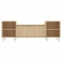 TV-Möbel Sperrholz Sonoma Eiche 160x35x55 cm von vidaXL, TV-Möbel - Ref: Foro24-831343, Preis: 83,44 €, Rabatt: %