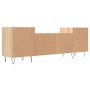 Mueble para TV madera contrachapada roble Sonoma 160x35x55 cm de vidaXL, Muebles TV - Ref: Foro24-831343, Precio: 83,37 €, De...
