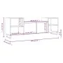 Mueble para TV madera contrachapada blanco 160x35x55 cm de vidaXL, Muebles TV - Ref: Foro24-831348, Precio: 81,08 €, Descuent...