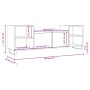 Sperrholz TV-Möbel weiß 160x35x55 cm von vidaXL, TV-Möbel - Ref: Foro24-831348, Preis: 82,49 €, Rabatt: %