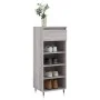 Sonoma Schuhschrank aus grauem Sperrholz 40x36x105 cm von vidaXL, Schuhregale und Schuhorganisatoren - Ref: Foro24-831458, Pr...