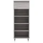 Sonoma Schuhschrank aus grauem Sperrholz 40x36x105 cm von vidaXL, Schuhregale und Schuhorganisatoren - Ref: Foro24-831458, Pr...