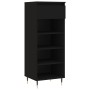 Mueble zapatero madera contrachapada negro 40x36x105 cm de vidaXL, Zapateros y organizadores de calzado - Ref: Foro24-831453,...