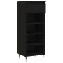 Mueble zapatero madera contrachapada negro 40x36x105 cm de vidaXL, Zapateros y organizadores de calzado - Ref: Foro24-831453,...