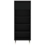 Mueble zapatero madera contrachapada negro 40x36x105 cm de vidaXL, Zapateros y organizadores de calzado - Ref: Foro24-831453,...