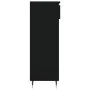 Mueble zapatero madera contrachapada negro 40x36x105 cm de vidaXL, Zapateros y organizadores de calzado - Ref: Foro24-831453,...