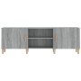 Mueble para TV madera contrachapada gris Sonoma 150x30x50 cm
