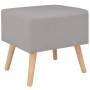 Nachttische 2 Stück 40x35x40 cm grauer Stoff von vidaXL, Nachttische - Ref: Foro24-276378, Preis: 108,23 €, Rabatt: %