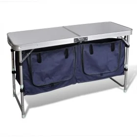 Armario de camping plegable con estructura de aluminio de vidaXL, Mobiliario de camping - Ref: Foro24-41331, Precio: 90,36 €,...