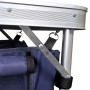 Klappbarer Campingschrank mit Aluminiumstruktur von vidaXL, Campingmöbel - Ref: Foro24-41331, Preis: 86,42 €, Rabatt: %