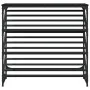 Engineered wood shoe cabinet in black, 90x30x85 cm by vidaXL, Shoe racks and shoe organizers - Ref: Foro24-833428, Price: 59,...