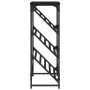 Engineered wood shoe cabinet in black, 90x30x85 cm by vidaXL, Shoe racks and shoe organizers - Ref: Foro24-833428, Price: 59,...