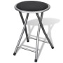 Klappbare Küchenhocker 4 Einheiten Kunstleder von vidaXL, Klapphocker und Stühle - Ref: Foro24-241033, Preis: 74,39 €, Rabatt: %