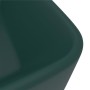 Luxuriöses dunkelgrünes, mattes Keramikwaschbecken 41x30x12 cm von vidaXL, Sinkt - Ref: Foro24-147047, Preis: 75,76 €, Rabatt: %