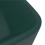 Luxury dark green matte ceramic sink 41x30x12 cm by vidaXL, Sinks - Ref: Foro24-147047, Price: 74,32 €, Discount: %