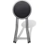 Folding kitchen stools 4 units synthetic leather by vidaXL, Folding stools and chairs - Ref: Foro24-241033, Price: 71,60 €, D...