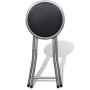 Klappbare Küchenhocker 4 Einheiten Kunstleder von vidaXL, Klapphocker und Stühle - Ref: Foro24-241033, Preis: 74,39 €, Rabatt: %