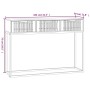 Konsolentisch Eisen und Sperrholz weiß 105x30x75 cm von vidaXL, Seitentische - Ref: Foro24-352106, Preis: 89,32 €, Rabatt: %