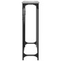 Mesa consola madera de ingeniería gris Sonoma 102x22,5x75 cm