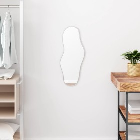 Espejo de pared plateado 60x25 cm de vidaXL, Espejos - Ref: Foro24-348254, Precio: 35,24 €, Descuento: %