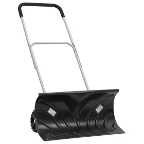 Snow shovel with extendable handle, black steel blade, 66 cm. by vidaXL, snow shovels - Ref: Foro24-364817, Price: 65,56 €, D...