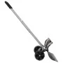 Snow shovel with extendable handle, black steel blade, 66 cm. by vidaXL, snow shovels - Ref: Foro24-364817, Price: 65,56 €, D...