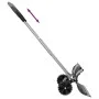 Snow shovel with extendable handle, black steel blade, 66 cm. by vidaXL, snow shovels - Ref: Foro24-364817, Price: 65,56 €, D...