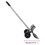 Snow shovel with extendable handle, black steel blade, 66 cm. by vidaXL, snow shovels - Ref: Foro24-364817, Price: 65,56 €, D...