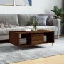 Mesa de centro madera contrachapada marrón roble 90x50x36,5 cm de vidaXL, Mesas de centro - Ref: Foro24-830587, Precio: 61,52...