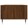 Mesa de centro madera contrachapada marrón roble 90x50x36,5 cm de vidaXL, Mesas de centro - Ref: Foro24-830587, Precio: 62,22...