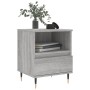 Bedside table 2 pcs Sonoma gray engineered wood 40x35x50 cm by vidaXL, Nightstands - Ref: Foro24-830617, Price: 73,30 €, Disc...