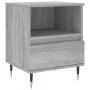 Bedside table 2 pcs Sonoma gray engineered wood 40x35x50 cm by vidaXL, Nightstands - Ref: Foro24-830617, Price: 72,39 €, Disc...