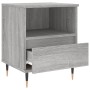 Bedside table 2 pcs Sonoma gray engineered wood 40x35x50 cm by vidaXL, Nightstands - Ref: Foro24-830617, Price: 73,30 €, Disc...