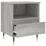 Bedside table 2 pcs Sonoma gray engineered wood 40x35x50 cm by vidaXL, Nightstands - Ref: Foro24-830617, Price: 72,39 €, Disc...