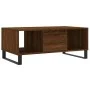 Couchtisch aus braunem Eichensperrholz, 90 x 50 x 36,5 cm von vidaXL, Couchtisch - Ref: Foro24-830603, Preis: 62,22 €, Rabatt: %