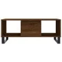 Couchtisch aus braunem Eichensperrholz, 90 x 50 x 36,5 cm von vidaXL, Couchtisch - Ref: Foro24-830603, Preis: 62,22 €, Rabatt: %