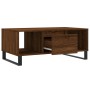 Couchtisch aus braunem Eichensperrholz, 90 x 50 x 36,5 cm von vidaXL, Couchtisch - Ref: Foro24-830603, Preis: 62,98 €, Rabatt: %