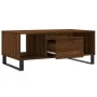Couchtisch aus braunem Eichensperrholz, 90 x 50 x 36,5 cm von vidaXL, Couchtisch - Ref: Foro24-830603, Preis: 62,22 €, Rabatt: %