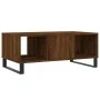 Couchtisch aus braunem Eichensperrholz, 90 x 50 x 36,5 cm von vidaXL, Couchtisch - Ref: Foro24-830603, Preis: 62,22 €, Rabatt: %