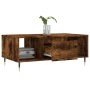 Couchtisch aus geräuchertem Eichensperrholz, 90 x 50 x 36,5 cm von vidaXL, Couchtisch - Ref: Foro24-830585, Preis: 61,82 €, R...