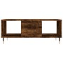 Couchtisch aus geräuchertem Eichensperrholz, 90 x 50 x 36,5 cm von vidaXL, Couchtisch - Ref: Foro24-830585, Preis: 61,82 €, R...