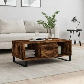 Couchtisch aus geräuchertem Eichensperrholz, 90 x 50 x 36,5 cm von vidaXL, Couchtisch - Ref: Foro24-830601, Preis: 60,33 €, R...