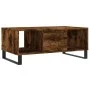 Mesa de centro madera contrachapada roble ahumado 90x50x36,5 cm de vidaXL, Mesas de centro - Ref: Foro24-830601, Precio: 60,3...