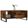 Couchtisch aus geräuchertem Eichensperrholz, 90 x 50 x 36,5 cm von vidaXL, Couchtisch - Ref: Foro24-830601, Preis: 61,07 €, R...