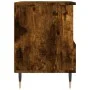 Nachttische 2 Stück, Holzwerkstoff, geräucherte Eiche, 40 x 35 x 50 cm von vidaXL, Nachttische - Ref: Foro24-830615, Preis: 6...