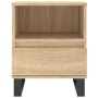 Nachttische, 2 Stück, Holzwerkstoff, Sonoma-Eiche, 40 x 35 x 50 cm von vidaXL, Nachttische - Ref: Foro24-830643, Preis: 86,32...