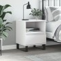Weißer Nachttisch aus Sperrholz, 40 x 35 x 50 cm von vidaXL, Nachttische - Ref: Foro24-830636, Preis: 55,89 €, Rabatt: %
