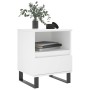 Weißer Nachttisch aus Sperrholz, 40 x 35 x 50 cm von vidaXL, Nachttische - Ref: Foro24-830636, Preis: 55,89 €, Rabatt: %