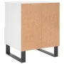 Mesita de noche madera contrachapada blanco 40x35x50 cm de vidaXL, Mesitas de noche - Ref: Foro24-830636, Precio: 55,01 €, De...